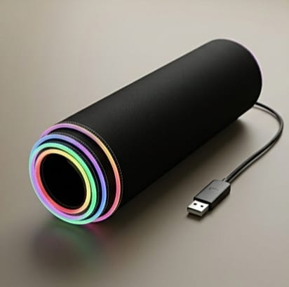High-Quality XXL RGB Gaming Mouse Pad SMALL & Large Size with Gel Wrist Pad .