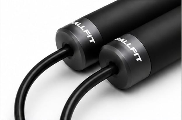 Skipping Rope Adult Fitness Jump Rope Gym Workouts & outdoor Training for Fat Burning Boxing, MMA & Interval Exercises Speed Fitness Weighted Skipping Ropes for Women & Men