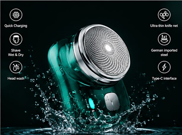 Mini Shaver Portable Electric Shaver.