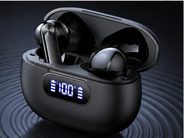 🔥 TWS Wireless Earbuds with LED Display – ENC Noise Cancellation, HiFi Stereo, Bluetooth 5.3.