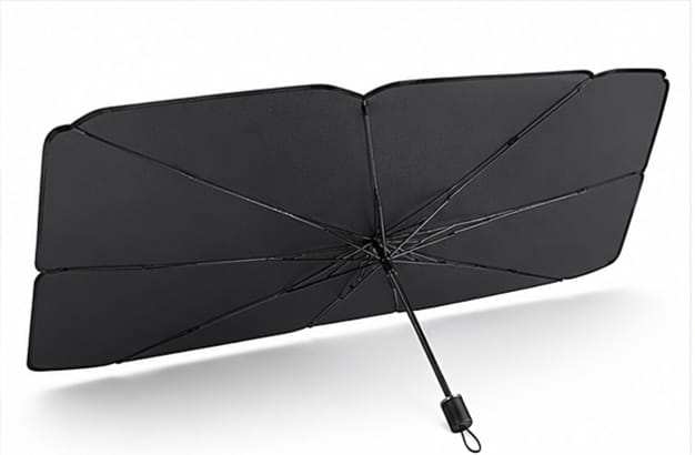 Minichina Premium Quality Foldable Car Sunshade Umbrella.