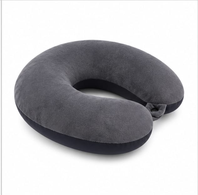 Memory Foam Neck Rest Pillow for Home,Office and Airplanes