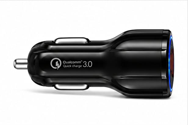 Dual USB Fast Car Charger Adapter Qualcomm 3.0 2-Port/3-Port 18W to 35W Charging Plug