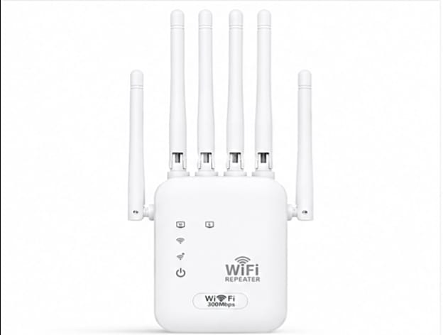 Wireless Fastest WiFi Extender 6Antennas 1200/300Mbps 2.4Ghz.