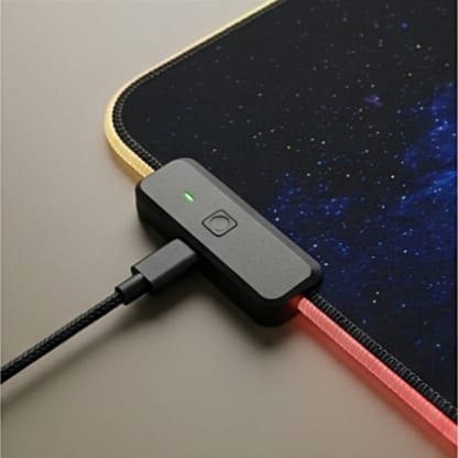High-Quality XXL RGB Gaming Mouse Pad SMALL & Large Size with Gel Wrist Pad .