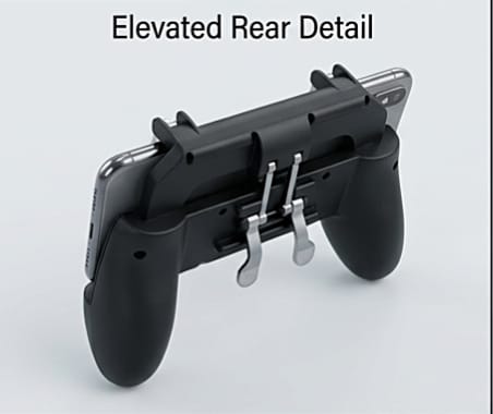 W10 Pubg Controller Mobile GamePad Joystick For Mobile Phone Game Pad Trigger.