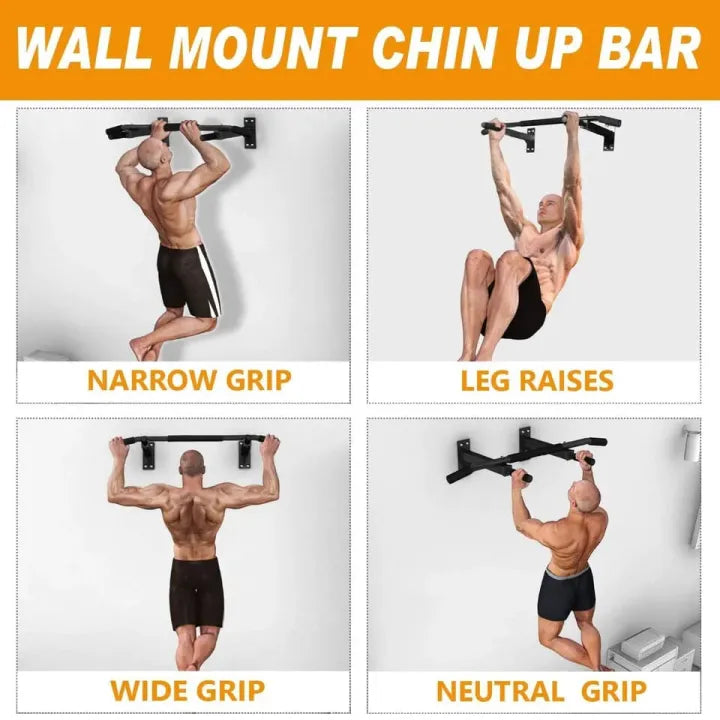 Wall Mounted Pull up Bar Ultimate Body Press Chin Up Bar