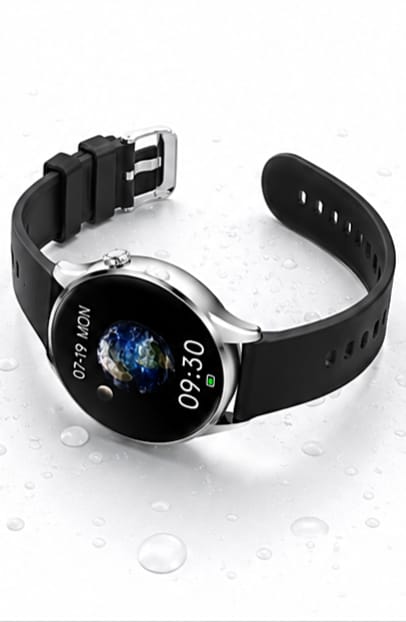 GT1 Smart Watch for Men & Women | Stylish Fitness Smartwatch | Heart Rate & Sleep Monitor | Sports Mode | Waterproof Watch GT1 | Long Battery Life | Latest GT1 Smartwatch Design.