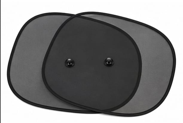 2 Pack Car Sunshade Covers Universal Folding Windscreen Visor Reflector Windshield Sun Shade Protector for Auto Windows