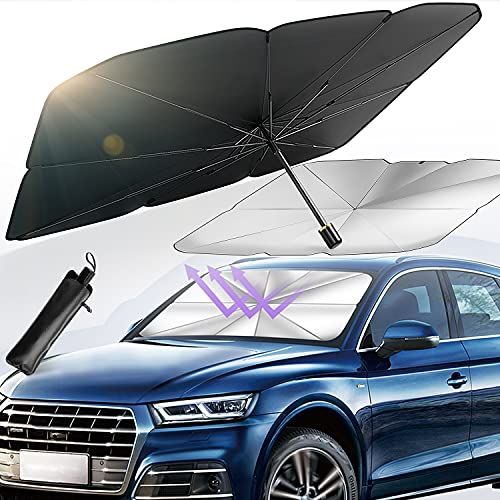 Minichina Premium Quality Foldable Car Sunshade Umbrella.