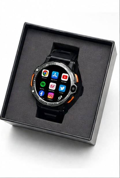 PG999 4G Wifi Smartwatch 1.54 Inch 800mAh Android 8.1 Mobile Phone Smart Watch with 5G Sim HD Dual Camera Video Call.