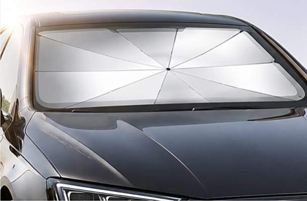 Minichina Premium Quality Foldable Car Sunshade Umbrella.