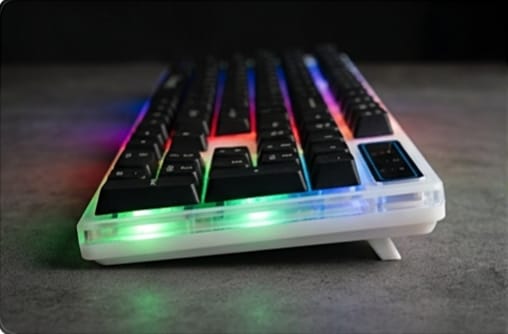 FunBug RGB Gaming Keyboard – Mechanical Feel Keyboard with FN Shortcuts, Waterproof Design, Rainbow Backlight – Gaming Key Board in Pakistan.