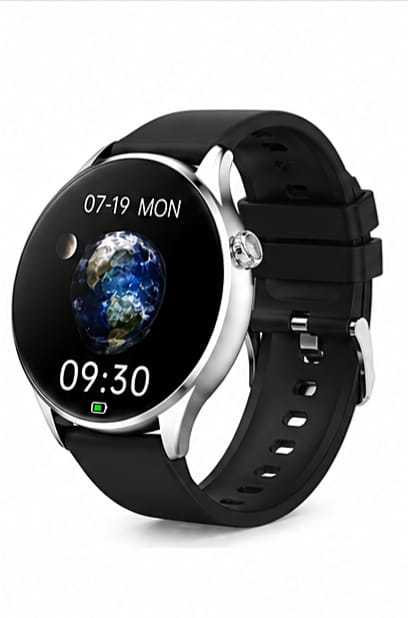 GT1 Smart Watch for Men & Women | Stylish Fitness Smartwatch | Heart Rate & Sleep Monitor | Sports Mode | Waterproof Watch GT1 | Long Battery Life | Latest GT1 Smartwatch Design.